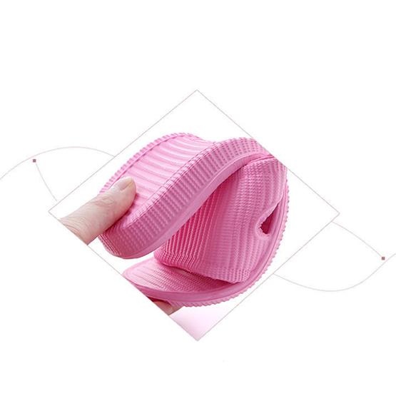 Women's Slippers Summer Indoor Bathroom Slippers Anti-Slip Home Slippers Couples Solid Color Large Size Flat Slippers