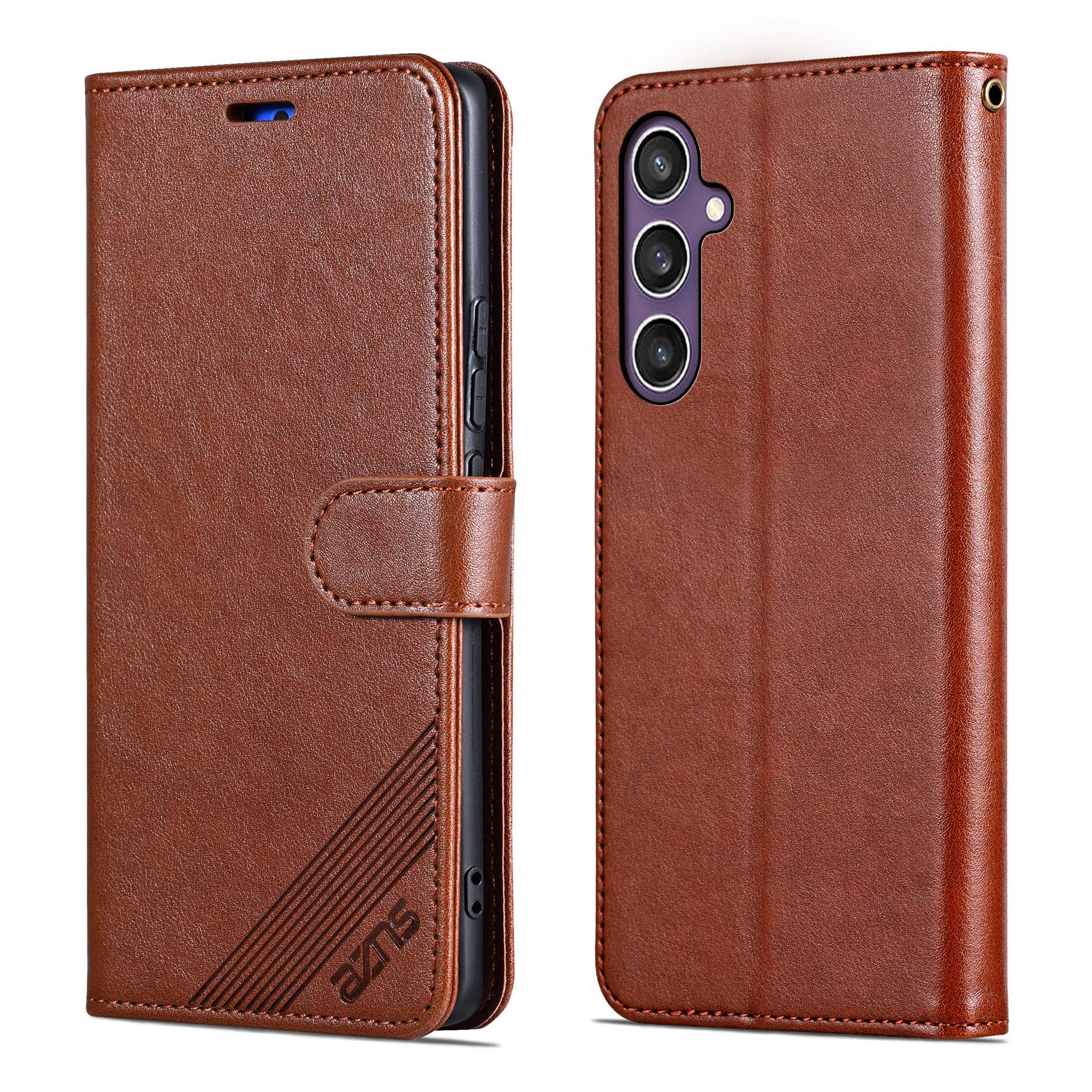 AZNS For Samsung Galaxy A37 5G Case Anti-Scratch PU Leather Stand Wallet Phone Cover