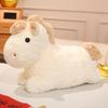 Horse Doll Plush Toy Soft Stuffed Animal Year of The Horse Plush Cute Cartoon Horse Doll for Home Bedroom Sofa Decoration Birthday Gift