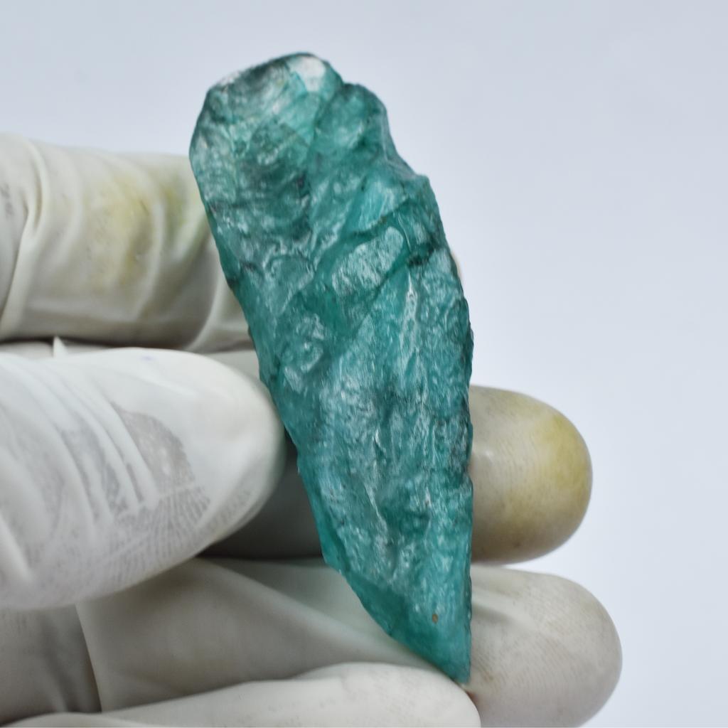 A++CERTIFIED Natural Green Emerald 146 Ct Rough Earth-Mined Loose Gemstone