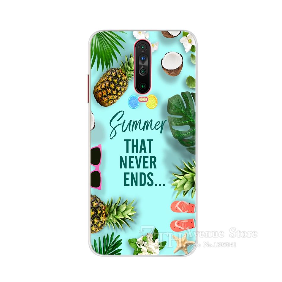 Silicone Case For Xiaomi Poco X2 Back Cover Marble Printed Soft TPU Phone Case For Xiaomi Poco X2 Redmi K30 K 30 5G Cases Bumper