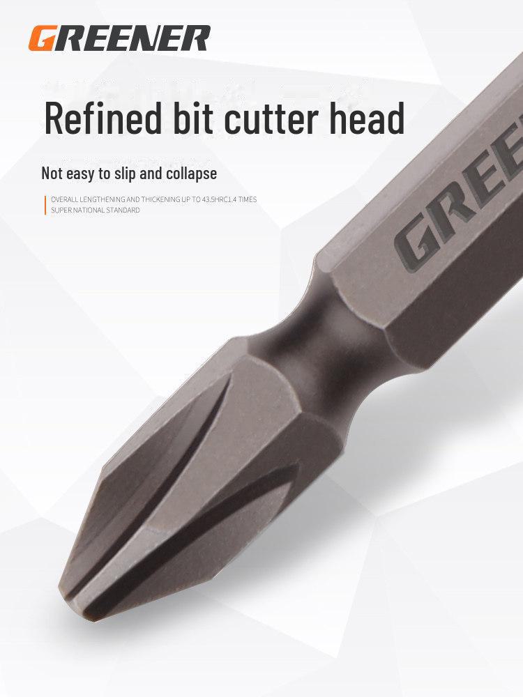Green Forest A3 Double-Headed Cross Electric Screwdriver Bit
