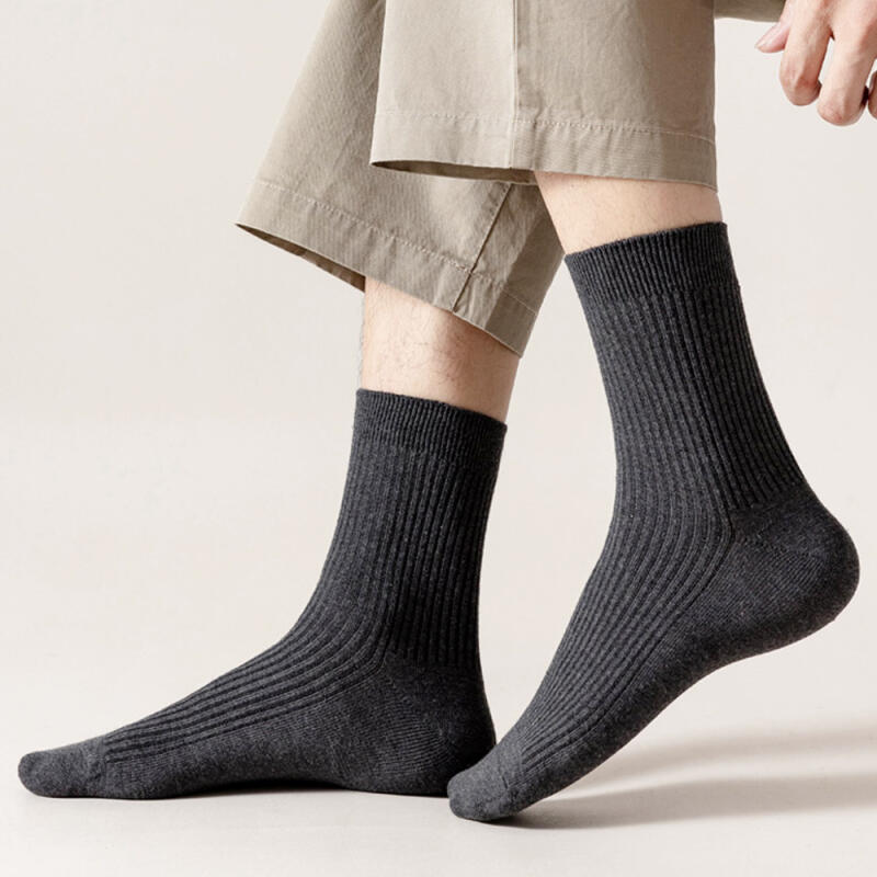 [10 Pairs SET] Men s Premium Golji Mid-Calf Socks 10 pairs (excluding out of stock)