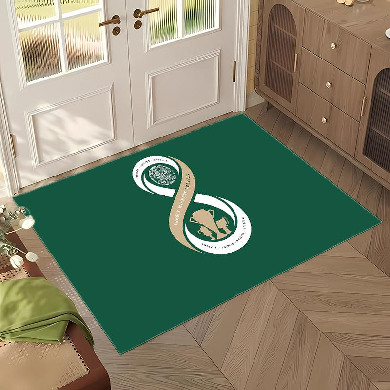 Celtic Football Club (5) Office Rug Elegant Floor Rug for Office Living Room Bedroom and Indoor Home Spaces
