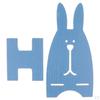 Cute Rabbit Wooden Phone Stand Mount Desk Holder For