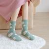 5Pairs Sweet Plush Socks Soft Thicken Warm Socks Ins Mink Fur Socks  Women