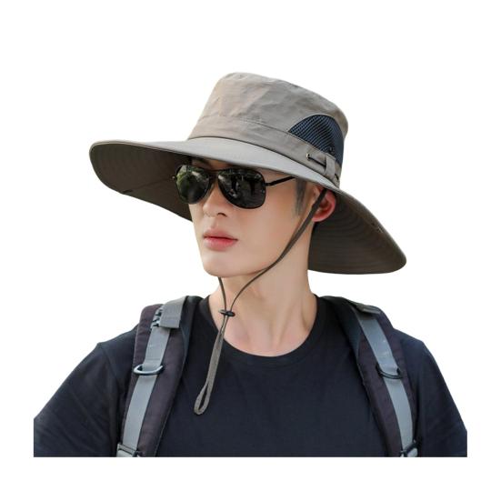 Fisherman Hat Wide Brim Bucket Hat Sun Protection Lightweight армия зеленый
