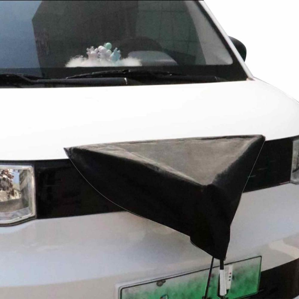 Charging Port Cover Rainproof Nylon Silver-coated Cloth Shade EV Charger Holder Protector Electric Vehicle Car Accessories