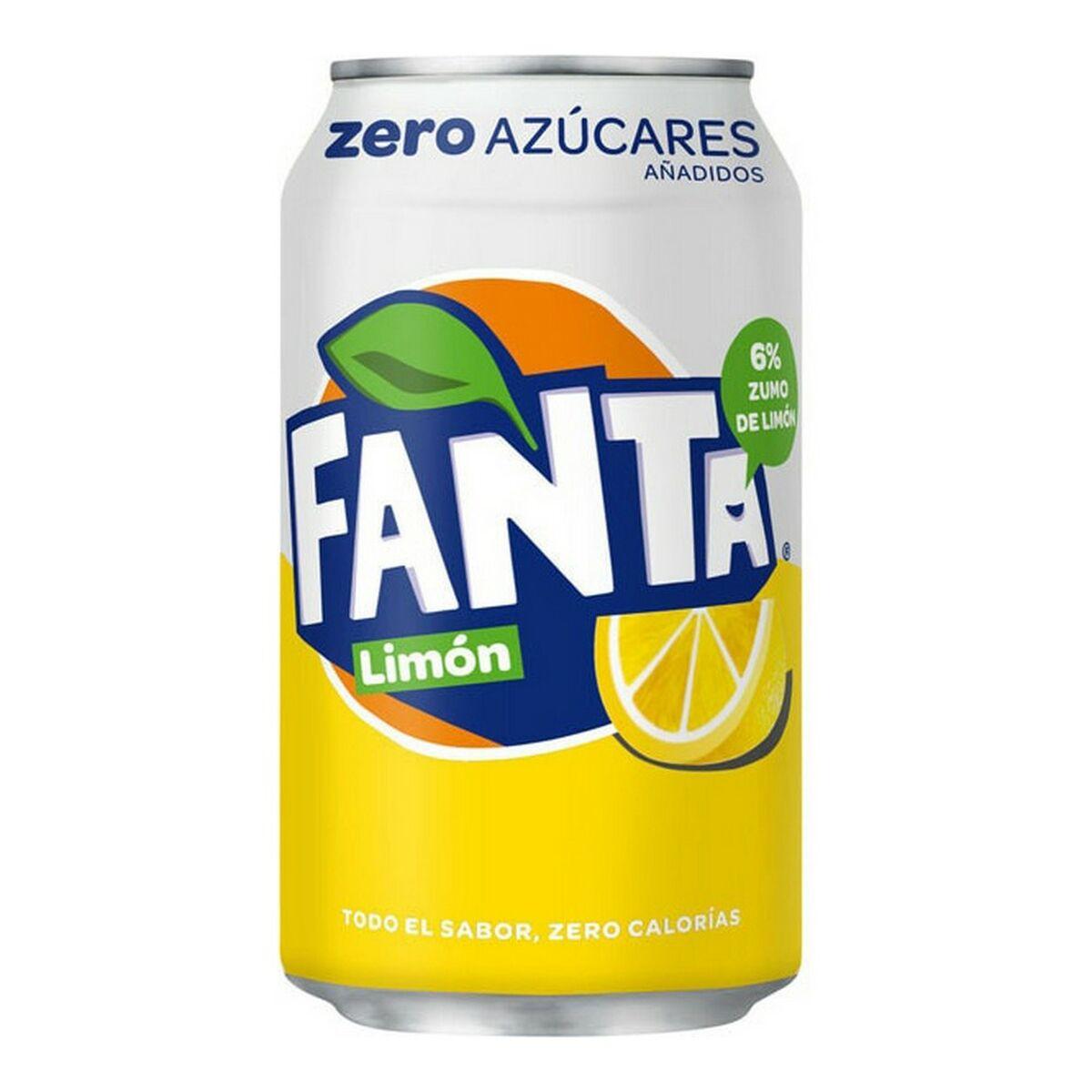 

Освежающий напиток Fanta Zero Lemon.