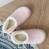Cotton slippers women's new winter outer wear indoor living warm shoes bag heel waterproof confinement shoes cotton shoes women