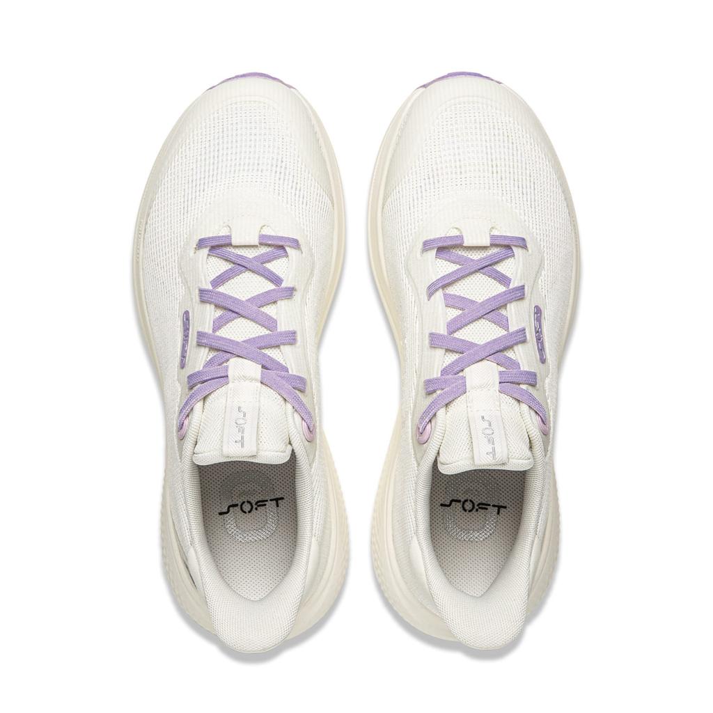 Li Ning SOFT GO 3 V2 Breathable Low Top Casual Shoes Women's Ivory AGLW028-4