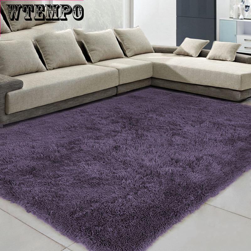 

Ковер для гостиной, европейский пушистый коврик, ковер для детской комнаты, коврик для спальни, противоскользящий мягкий коврик из искусственного меха 40cm*60cm