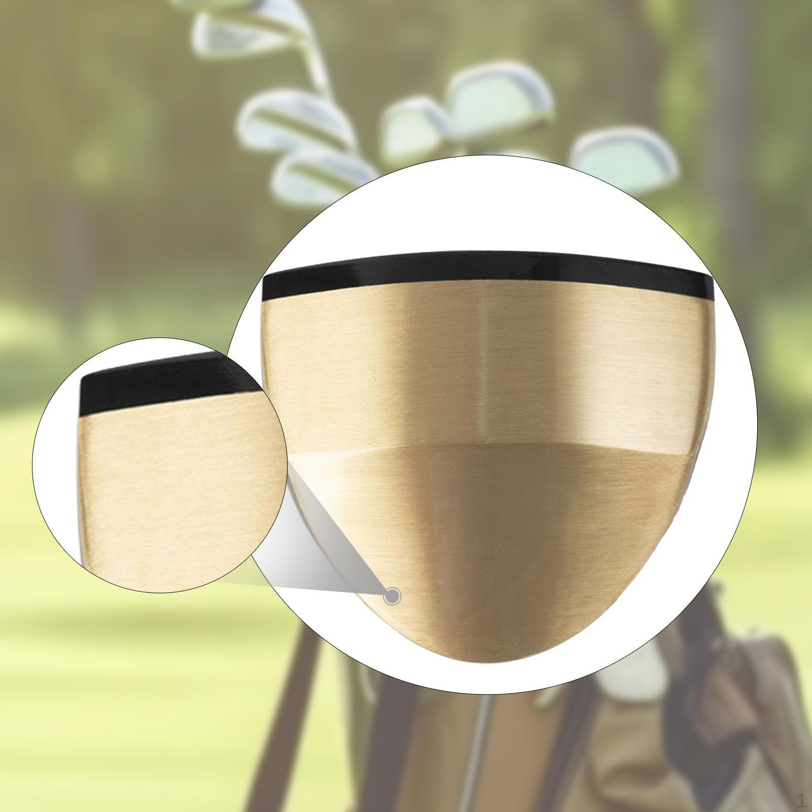 

Park Golf Club Replacement Head Accessories, Wood Brass, Accurate Hitting, Lightweight