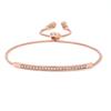 Xiyin, hot-selling creative and exquisite full diamond pull bracelet, micro-inlaid zircon single-row curved bracelet adjustable