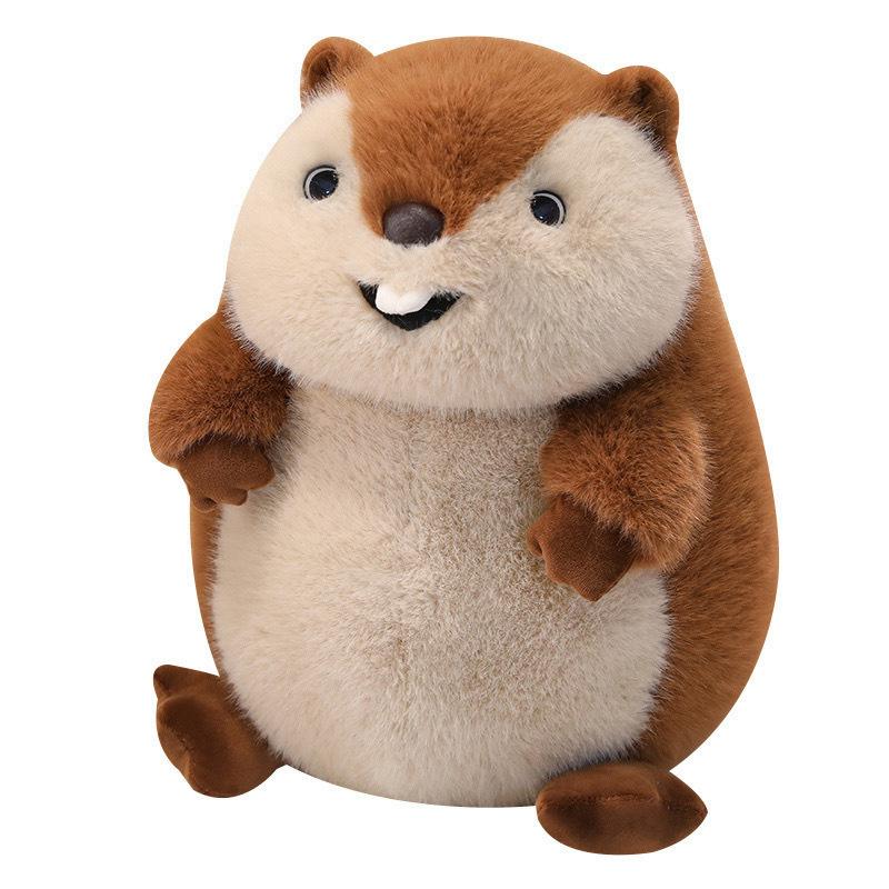 12-35cm cartoon cute little mouse soft plush stuffed toy kawaii groundhog pillow children's birthday gift room decoration