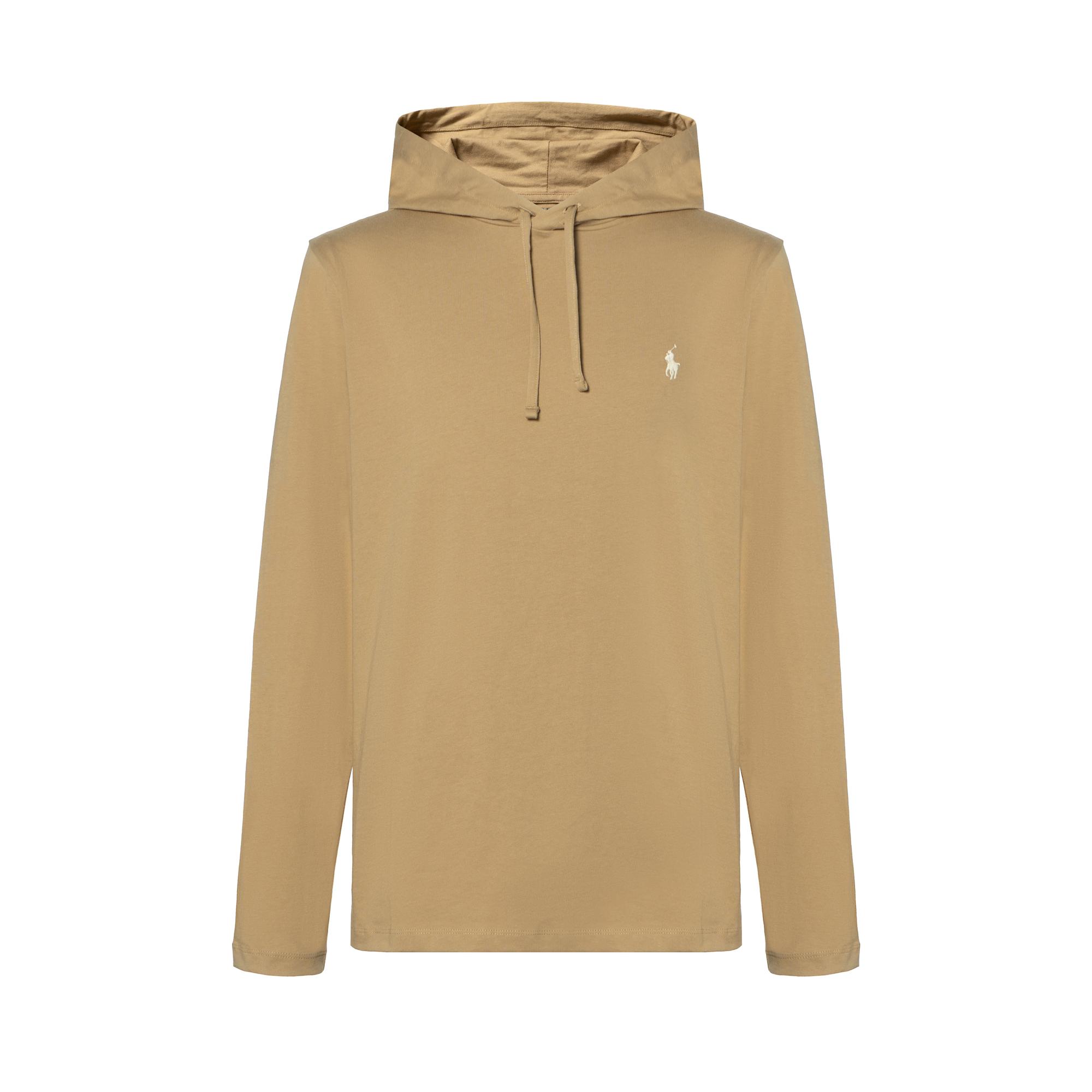 

Polo Ralph Lauren FW24 Худи на кулиске с вышивкой логотипа и длинными рукавами Мужской свитшот Хаки 710847203-068 M