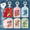 Mini Community Card Case Keychain - ICID Access Protective Sleeve & Bus/Elevator Holder