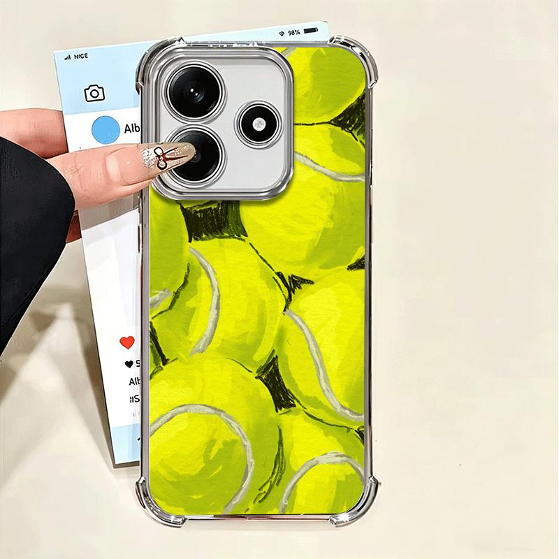 Tennis Sport Soft Phone Case For Xiaomi Poco X7 X8 Pro Max X6 X5 X3 F8 Ultra F7 M8 M7 M5S Redmi 15C 15A 15 14C 13C 12C 13 12
