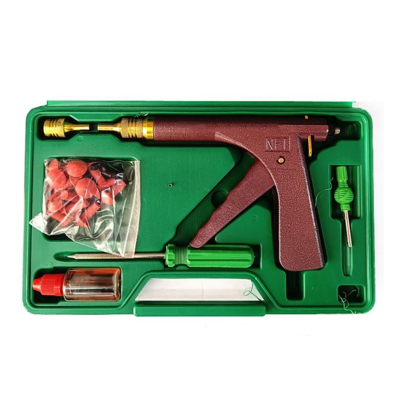 

Universal Tire Repair Kit Heavy Duty Tubeless Tire Plug Tools for Motorcycle /ATV/Je-ep/Truck and Tractor Flat 1