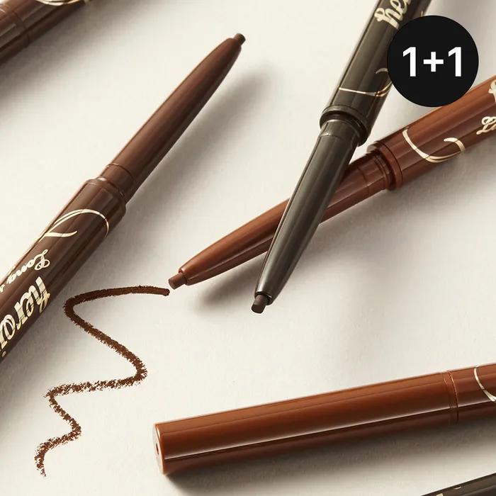 

[1+1] Стойкий гелевый карандаш для глаз с мягкой текстурой 04 Ash Brown (GP):04 Ash Brown (GP)