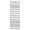 VidaXL Store Zebra Light Grey Fabric Width 65.9 Cm Polyester, Zebra Roller Blind, Zebra Blind for Window, Blind 4014489