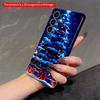 2DFlat Samsung Phone Case Glowing Snowy Christmas Tree with Gifts Applicable To Galaxy S22 S23 S24 S25ULTRA S26 A12 A13 A14 A15 A16