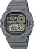Digital Men's Watch with Tide Graph and Moon Data Display, WS-1700H-8AV, Dark Gray, International Model [Parallel Import]