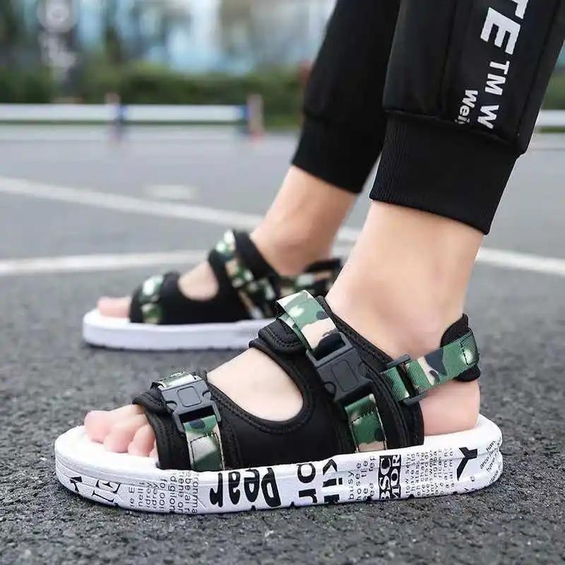 Fashion Does Not Slip Open From The Back Men's Tennis Sandal Men's White Slipper Mens Athletic Shoes Sneakers Sport Tenya Trainers
