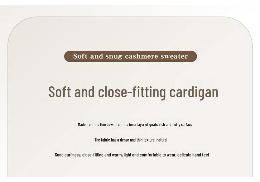 Women's Winter Wool Cashmere Sweater: Loose, Round Neck Pullover in Solid Colors