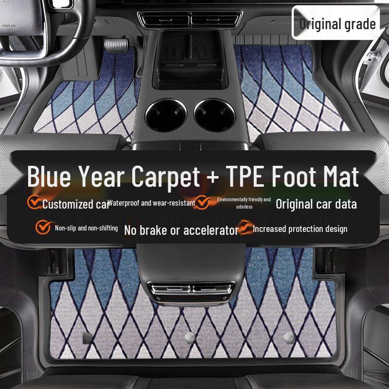 Li Auto L7 TPE Full Coverage Floor Mats - Updated Version for Car Interior Decoration