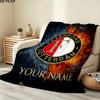 Custom Feyenoord Blanket, High quality Comfortable for All Seasons, Home Decor, Warmth and Comfort