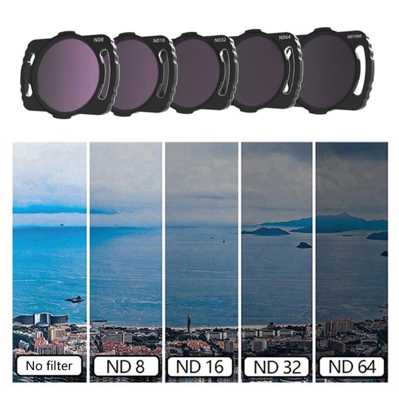 Essential Aluminum Frame Camera Optical Glass Filter For Avata O3 Diverse Shoot Needs Feature ND8/ND16/ND32/ND64/ND1000