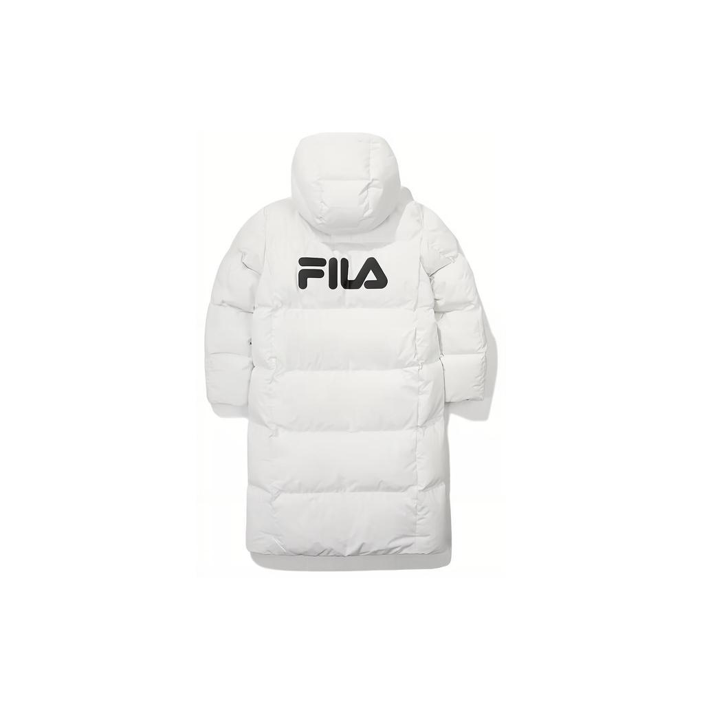 New FILA Down Jackets Unisex White FS2DJF4104X-OWH