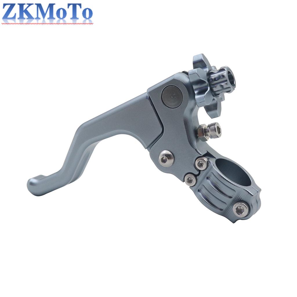 Motorcycle Clutch Lever Handlebar Universal CNC Aluminum One Finger For KTM Honda Suzuki Yamaha Kawasaki Motocross Pit Dirt Bike