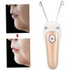Thread Hair Remover Face Body Hair Remover With Gold Shaver Cotton Thread, Electric Hair Remover, Rechargeable Hair Remover, Thread Hair Remover