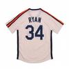 Men's Vintage-Style Stitched Baseball Jerseys 2 Alex Bregman 5 Jeff Bagwell 7 Craig Biggio 24 Jimmy Wynn 34 Nolan Ryan   S-3XL