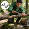 Outdoor Stainless Steel Ring Pull Wire Saw With 360 Degree Rotation For Camping And Survival