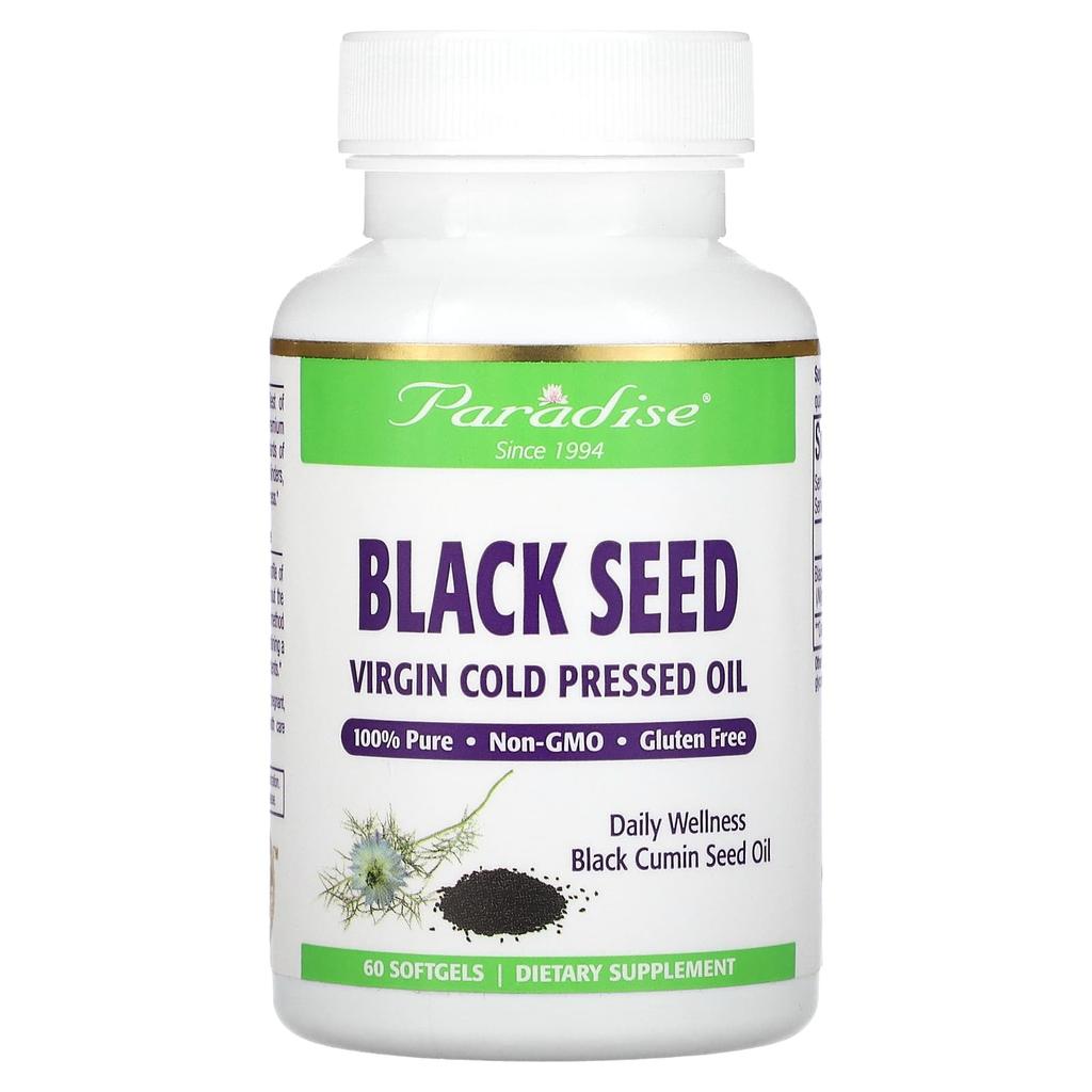Black Seed, 500Mg, 60 Softgels