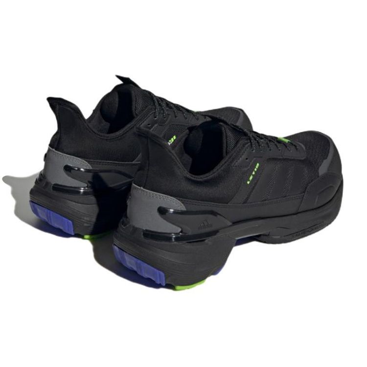 Adidas Mts Guard Comfortable Trendy Fabric Leather Non-Slip Wear-Resistant Lightweight Low-Top Running Shoes Unisex Sneakers Black H03595