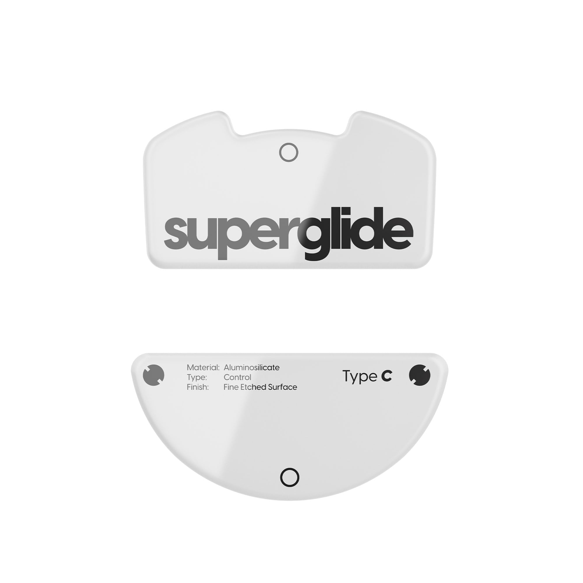 

Superglide2 (Тип C) Ножки для мыши Razer Viper v3 Pro [Закаленное стекло, Закругленные края, Прочные, Низкое трение, Супергладкие] - Белые