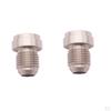 2pcs AN-4 AN4 Stainless BUNG Hose Fitting Adapter Oil Cooler Tank