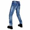 Men's Vintage Kevlar Motorcycle Jeans - Elastic, Fall-Resistant Riding Pants