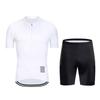 Men Women Cycling Jersey Set Breathable Quick Dry Short Sleeve Shorts Outdoor Sport Bike Riding Apparel