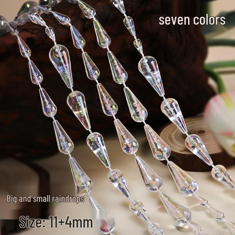 11mm UFO Disc Acrylic Beaded Curtain for Wedding Décor, Ceiling Hanging, and Aisle Runner.