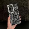 Case for Samsung Galaxy S25Edge S25 Note 20 Ultra S24 FE S21 S20 FE S23 S22 Ultra Phone Cover Snakeskin Pattern