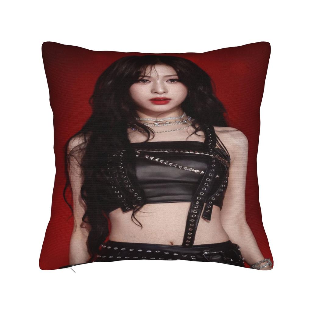 Měkký a Sladký Domov AHYEON babymonsters kpop Dekorace Povlaky na Polštáře Merch Povlak na Polštář Zip Více Velikostí