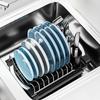 1pc Single-layer Draining Rack for Kitchen Bowls Dish Drainer Retractable Kitchen Desktop Storage Rack Kitchen Counter Organizer