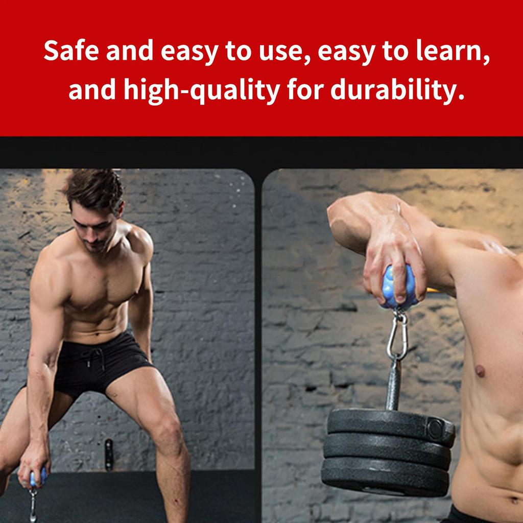 Pull Up Ball Rock Climbing Arm Exerciser Portable Muscle Training Equipment Finger Strength Trainer for Gym Athletes Players