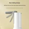Wireless Folding Electric Water Pump: Automatic Dispenser for Bottled and Mineral Water, Dual-Use for Tabletop and Barrel, Manual Presser Included.