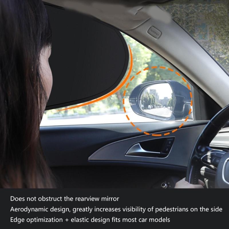 Easy Installation Magnetic For Car Side Window Sun Blocking Oxford Privacy Curtains